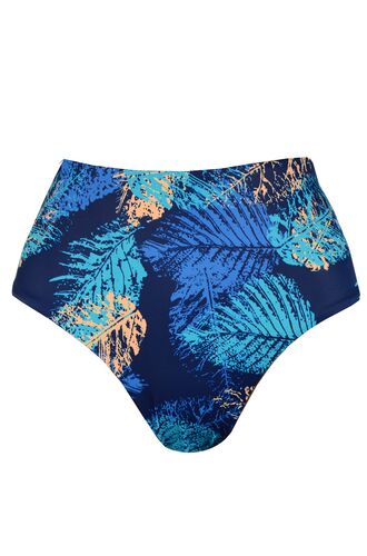 Ψηλόμεσο μαγιό Rock Club - Fern print - Mix and Match slip - Brazil