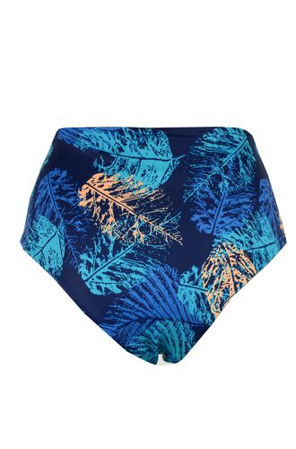 Ψηλόμεσο μαγιό Rock Club - Fern print - Mix and Match slip - Brazil