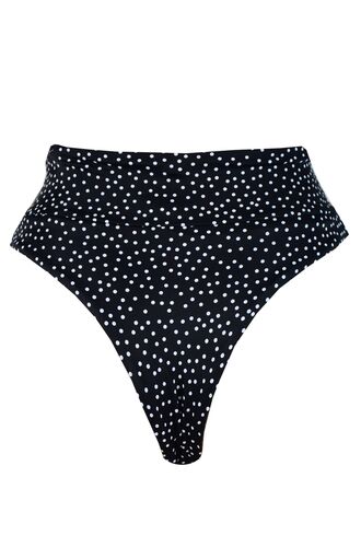 Ψηλόμεσο μαγιό slip Rock Club - About Dot Print - Mix and Match - Brazil