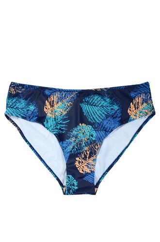 Μαγιό slip Rock Club - Comfort slip - Fern print - Μεγάλα Μεγέθη