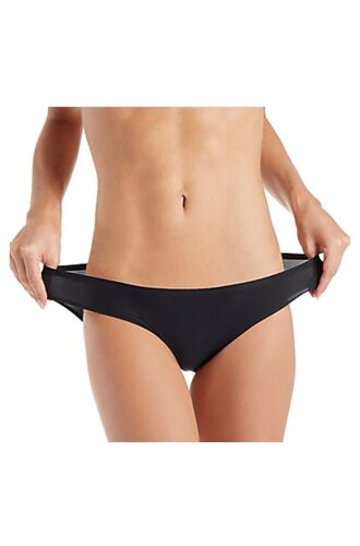 Hipster slip Promise - Μαύρο - Ελαστικό - Χωρίς ραφές- Κανονικό - 2 Pack