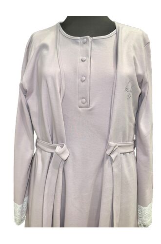 Γυναικεία Ρόμπα Happy Family - Σάπιο Μήλο - Μακρύ Μανίκι