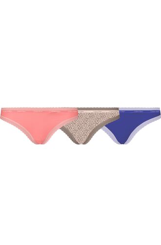 Γυναικεία String Calvin Klein - Thong - 3 pack