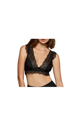Σουτιέν Lida Bralette - Μαύρη Δαντέλα - Cup C