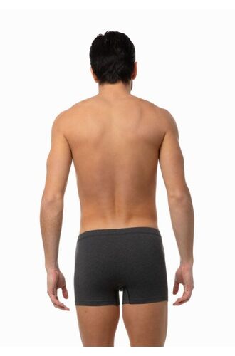 Ανδρικό Boxer Minerva - Sporties - Γκρι - Εσωτερικό Λάστιχο - 3 pack - Regular Fit - Cotton