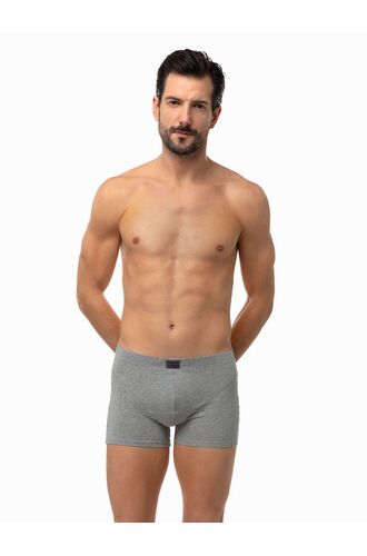 Ανδρικό Boxer Minerva Sporties - Γκρι - Φαρδύ Λάστιχο - Regular Fit - Cotton