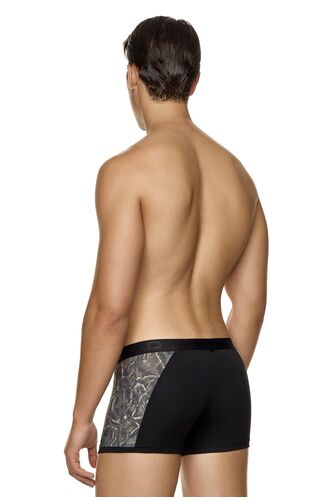 Ανδρικό MED Ανδρικό Boxer DEUS - Γκρι Print - Regular Fit - Modal