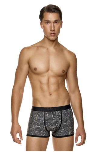 Ανδρικό MED Ανδρικό Boxer DEUS - Γκρι Print - Regular Fit - Modal