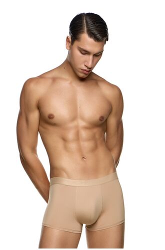 MED Ανδρικό boxer EVAN - Nud  -  Fashion λάστιχο - Regular Fit - Modal