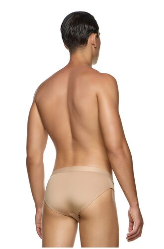 MED Ανδρικό slip EVAN - Nud -  Fashion λάστιχο - Regular Fit - Modal