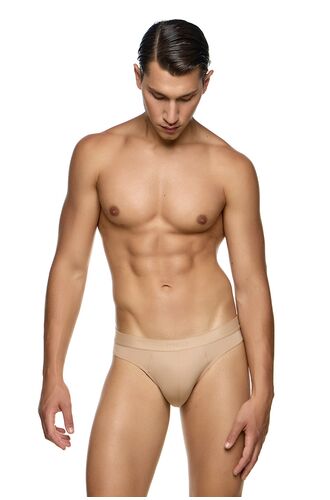 MED Ανδρικό slip EVAN - Nud -  Fashion λάστιχο - Regular Fit - Modal