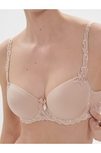 Γυναικείο σουτιέν Simone Pérèle - Μπεζ - Μεγάλο στήθος - Cup C D E F G - Polyester - Regular Fit