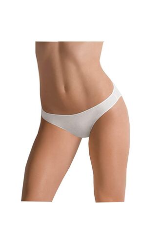 Γυναικείο mini slip Cotonella - Χαμηλόμεσο - Οικολογικό βαμβάκι - 3 pack - Λευκό