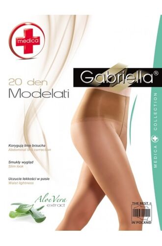 Καλσόν MEWE Gabriella Relax 20 Den - Μαύρο με Aloe Vera - Κατά των κιρσών
