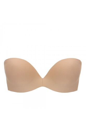 Σουτιέν στράπλες Luna Secret - Μπεζ Ελαφριά ενίσχυση - Τέλειο Κράτημα