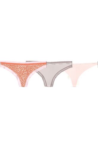 Γυναικεία String Calvin Klein - Thong - 3 pack