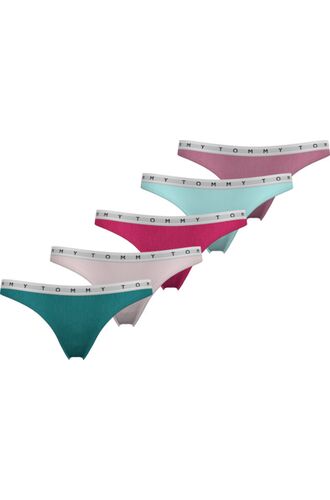 Γυναικείο String Tommy Hilfiger - Βαμβακερό Multi Color - 5 pack