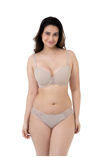 Σουτιέν Dorina Meeka - 1+1 ΔΩΡΟ - Μπεζ - Λευκό - Μεγάλα μεγέθη - Cup D E