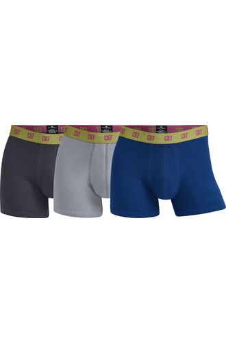 Ανδρικό boxer CR7- Βαμβακερό - Fashion λάστιχο - 3 Pack