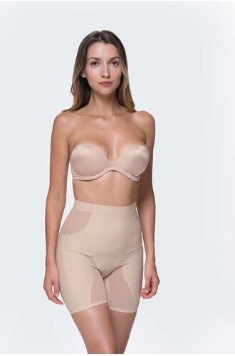 Λαστέξ Dorina - Ψηλόμεσο Lastex βερμούδα - Μπεζ