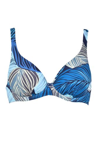 Γυναικείο μαγιό τοπ Naturana - Μπικίνι - Plus size - Εμπριμέ - Cup D E