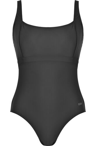 Γυναικείο ολόσωμο μαγιό Naturana - Μαύρο - Plus size - Cup D
