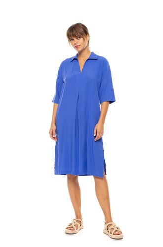 Γυναικείο Beachdress Pink Label - Φόρεμα - Ultra Violet - Regular Fit - Viscose