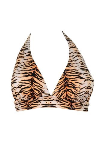 Μαγιό τρίγωνο Rock Club Tiger - Animal Print - Τοπ Bikini - Cup C D