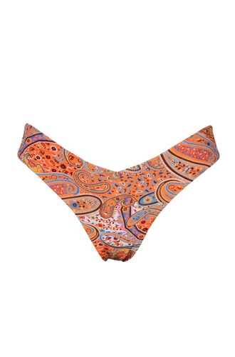 Μαγιό slip Rock Club Scarf - Ψηλό κόψιμο - Πορτοκαλί - Mix and Match σλιπ