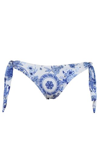 Μαγιό slip Rock Club Porcelain - Λευκό - Μπικίνι δετό - Κανονικό