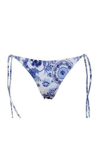 Μαγιό slip Rock Club Porcelain - Λευκό - Μπικίνι δετό - Κανονικό