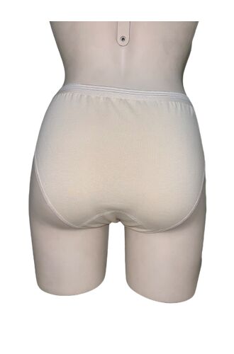 Γυναικείο Slip Midi MEI - Μπεζ - Οικολογικό βαμβάκι - Μαλακό Λάστιχο