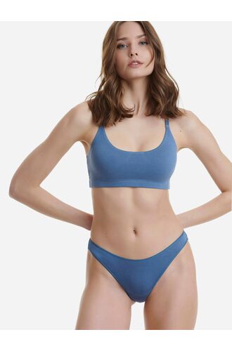 Γυναικείο brazil slip Walk με σχέδια - Brief από ίνες bamboo - 2 pack