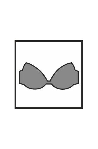 Μαγιό τρίγωνο Rock Club Lilium - Πορτοκαλί - Τοπ Bikini - Cup D