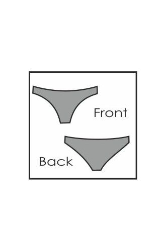 Μαγιό slip Rock Club Gana - Mix and Match Πράσινο - Μπικίνι κανονικό - Classic slip