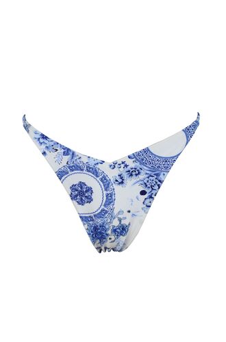 Μαγιό slip Rock Club Porcelain - Ψηλό κόψιμο - Λευκό - Mix and Match σλιπ