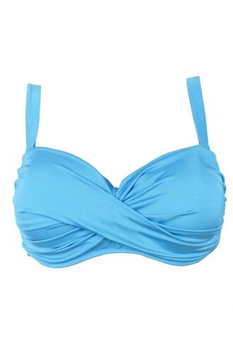 Μαγιό Σουτιέν Strapless Rock Club - Μπλε Bikini - Μεγάλο στήθος - Cup D