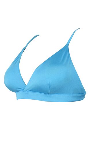 Μαγιό τρίγωνο Rock Club - Μπλε Bikini - Σταθερό cup C/D