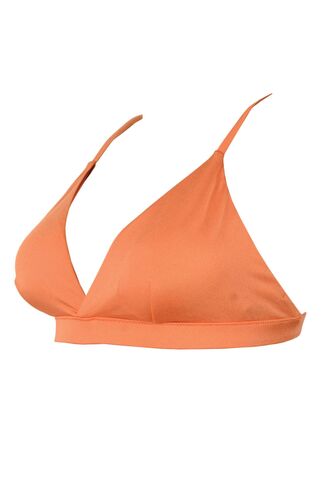 Μαγιό τρίγωνο Rock Club - Πορτοκαλί Bikini - Σταθερό cup C/D