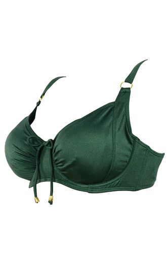 Μαγιό σουτιέν Rock Club - Μεγάλο στήθος - Evergreen - Cup D/E