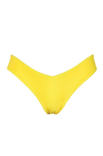 Μαγιό slip Rock Club - Ψηλό κόψιμο - Κίτρινο - Mix and Match σλιπ