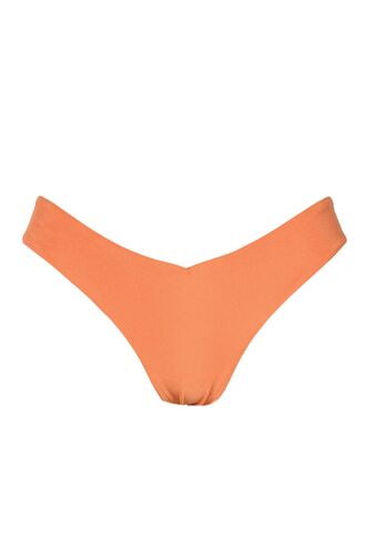 Μαγιό slip Rock Club - Ψηλό κόψιμο - Πορτοκαλί - Mix and Match σλιπ