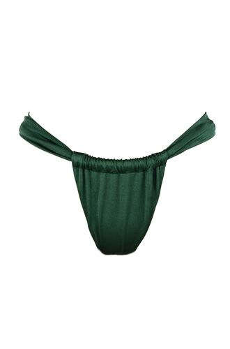 Μαγιό slip Rock Club - Πράσινο - ρυθμιζόμενη σούρα με φαρδύ ζωνάρι