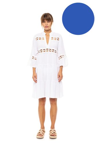 Γυναικείο Beachdress Pink Label -  Φόρεμα - Ultra Violet - Regular Fit - Viscose