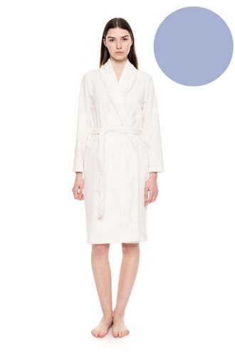 Γυναικεία Ρόμπα Pink Label - Midi - Blue Cloud - Bamboo - Regular Fit