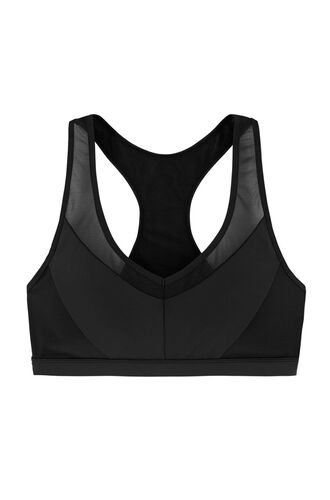 Σουτιέν αθλητικό Dorina Sports Bra Madeira - Μαύρο - Τέλειο Κράτημα