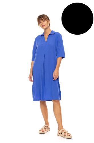 Γυναικείο Beachdress Pink Label - Φόρεμα - Μαύρο - Regular Fit - Viscose
