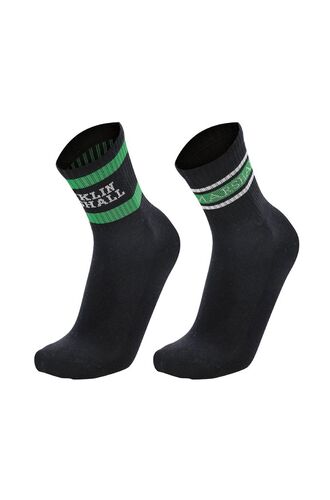 Αθλητικές κάλτσες Franklin and Marshall - Μαύρες - Κοντές - 2 Pack