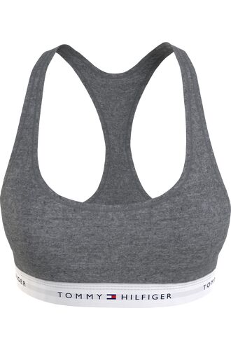 Γυναικείο Μπουστάκι Tommy Hilfiger - Γκρι - Αθλητικό σουτιέν