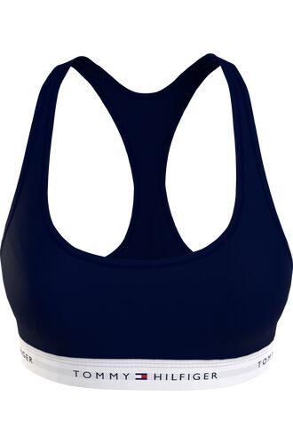 Γυναικείο Μπουστάκι Tommy Hilfiger - Μαύρο - Αθλητικό σουτιέν